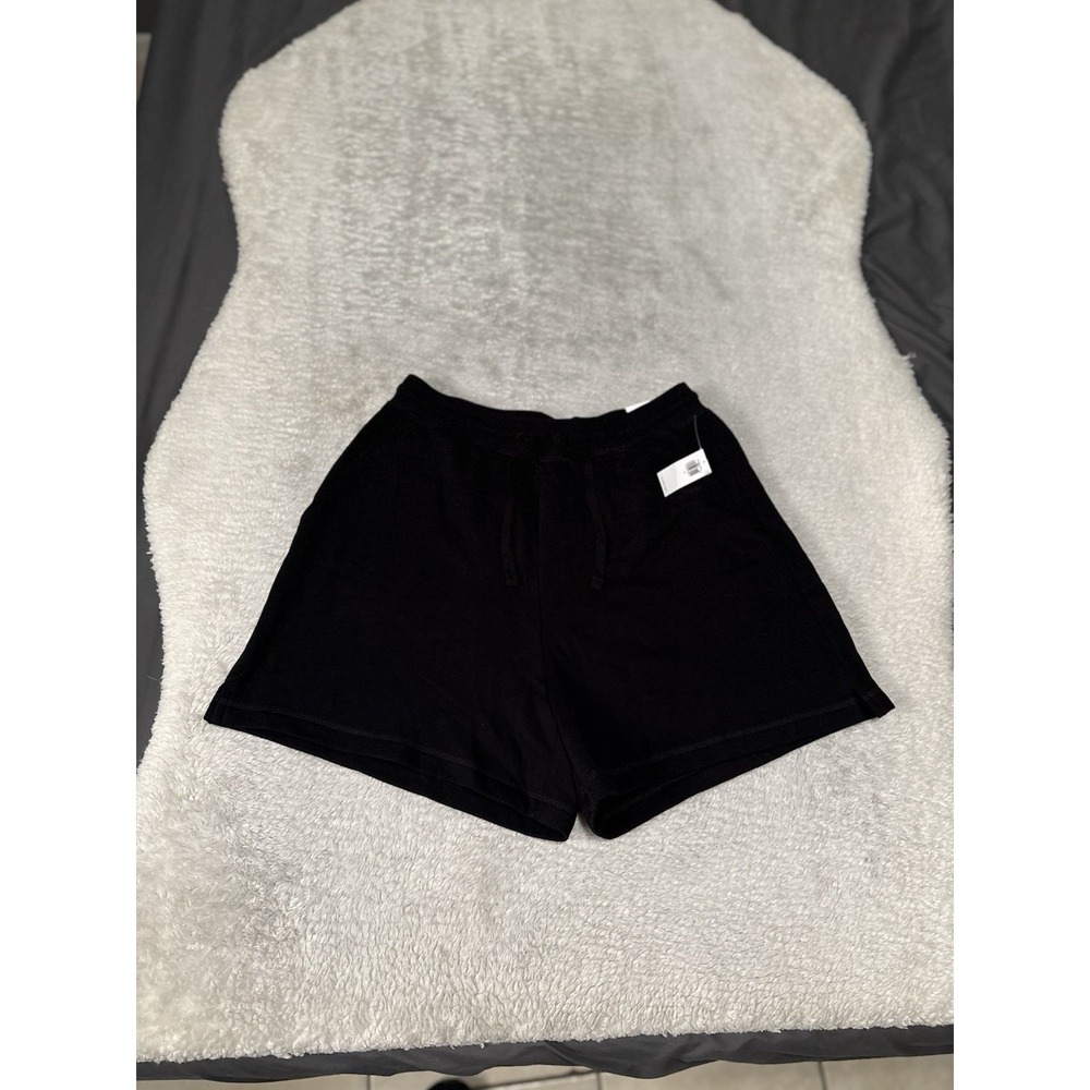 New Old Navy Extra High Rise Vintage Jogger Shorts Black Size Medium